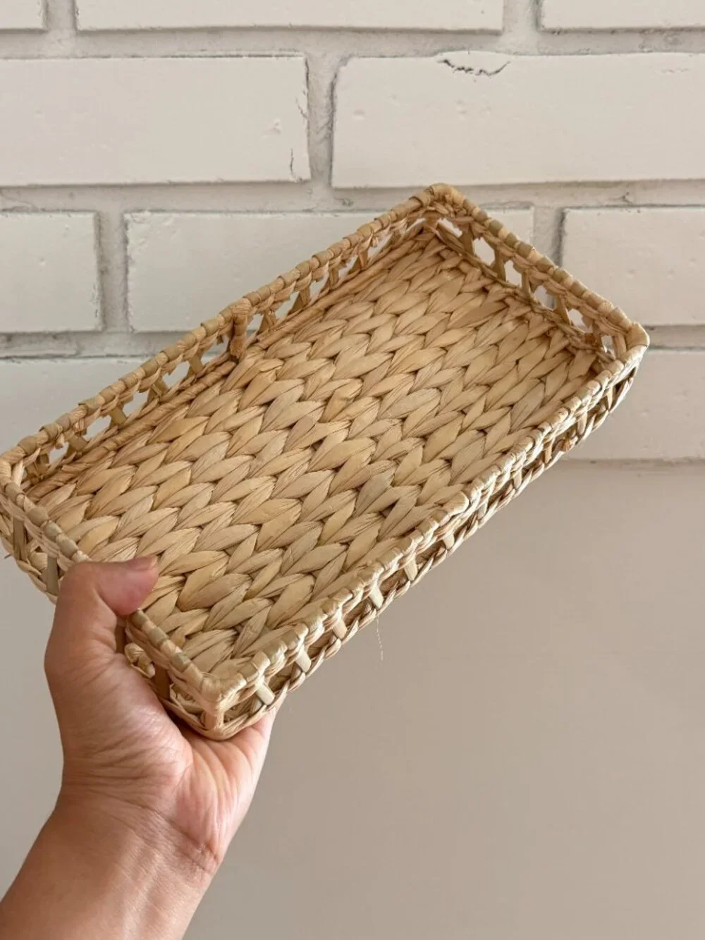 home | rattan woven wicker tray